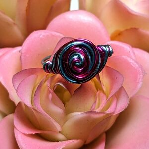 Wire Rose Ring